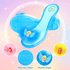 LIMIROLER princess dress-up shoes worn for comfortable pretend play