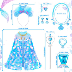 LIMIROLER mermaid hair hoop adds whimsy to pretend play