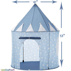 LimitlessFunN kids play tent offers a 41 by 41 by 53 inch play space