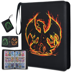 LIMSTDIC Card Binder front cover with durable design for organized collections.