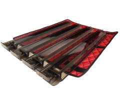Close-up of tile dimensions for comfortable handling.