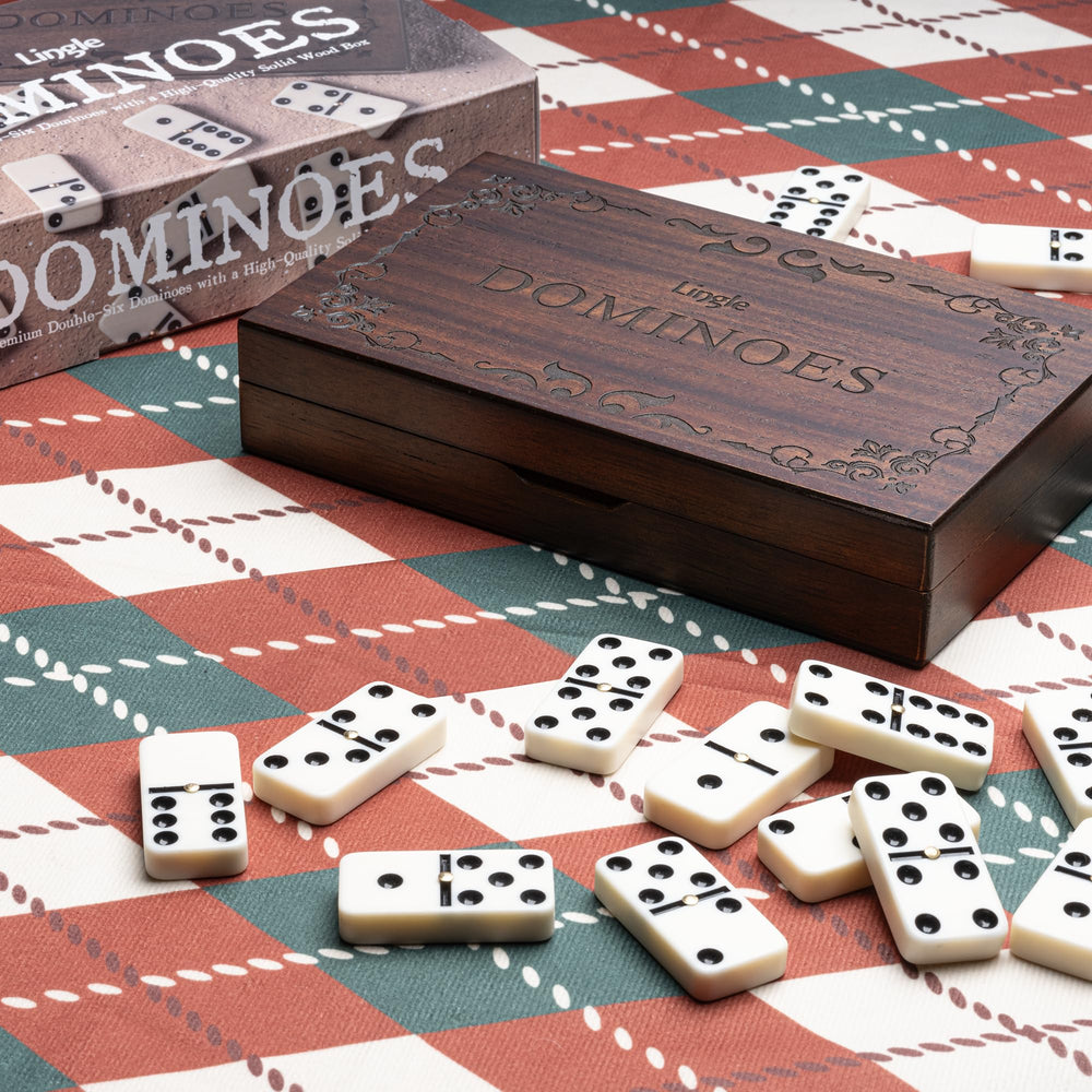 Lingle dominoes support family game night with engaging, strategic fun.