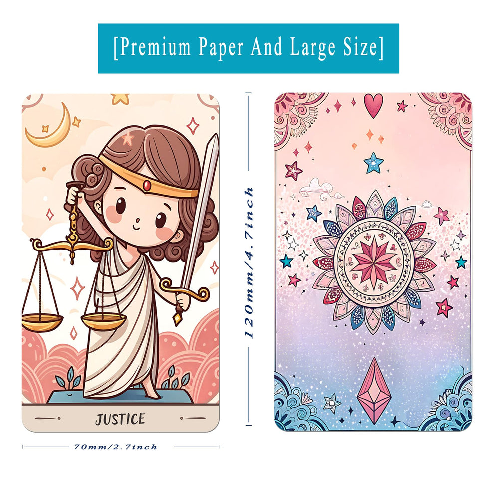 LINGYILY Starlit Dreams 78-card set ideal for beginner-friendly readings.