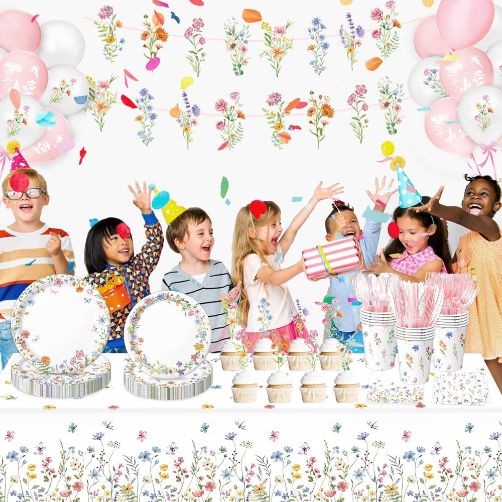 LINHAXM waterproof tablecloth protects surfaces during parties.