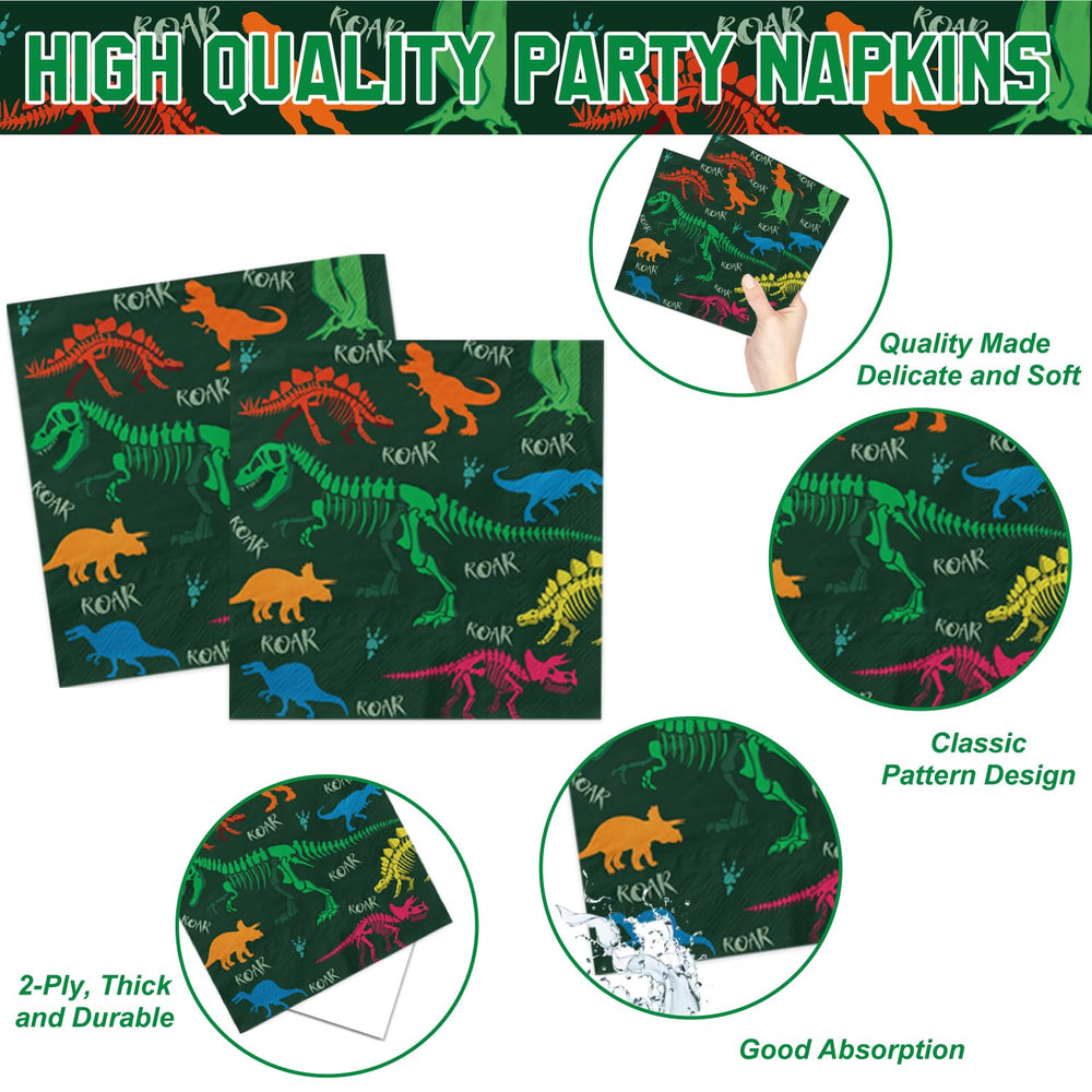 LINHAXM 24 latex balloons for playful dino ceiling display