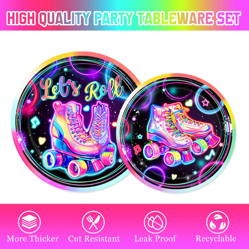 LINHAXM roller skating napkins absorb spills with vibrant color