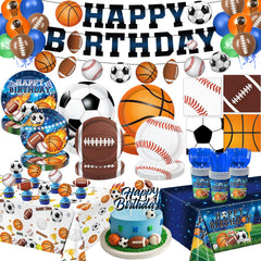 LINHAXM sports plates 9-inch design for vibrant game-day dining