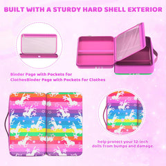 LININYHAO portable case with comfortable handle for easy travel.