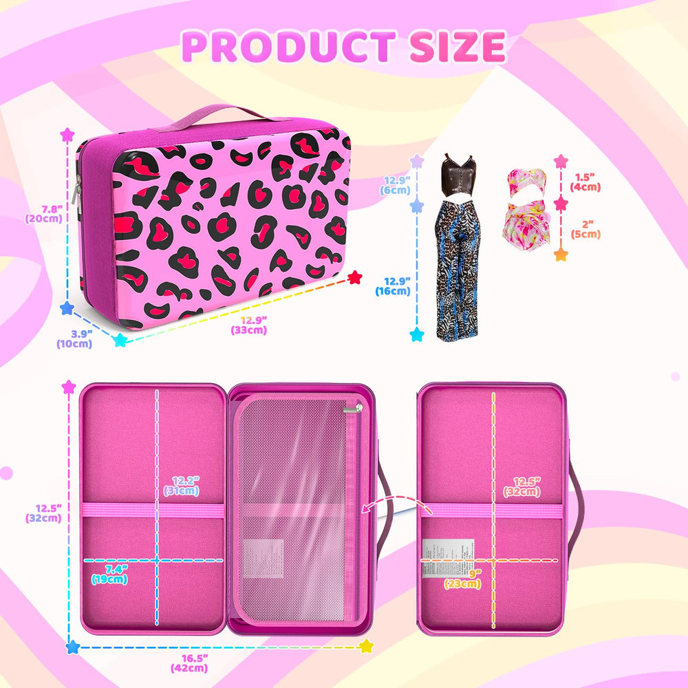 LININYHAO side-by-side layout simplifies packing for trips