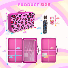 LININYHAO side-by-side layout simplifies packing for trips