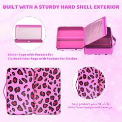 LININYHAO leopard zipper closure for secure storage