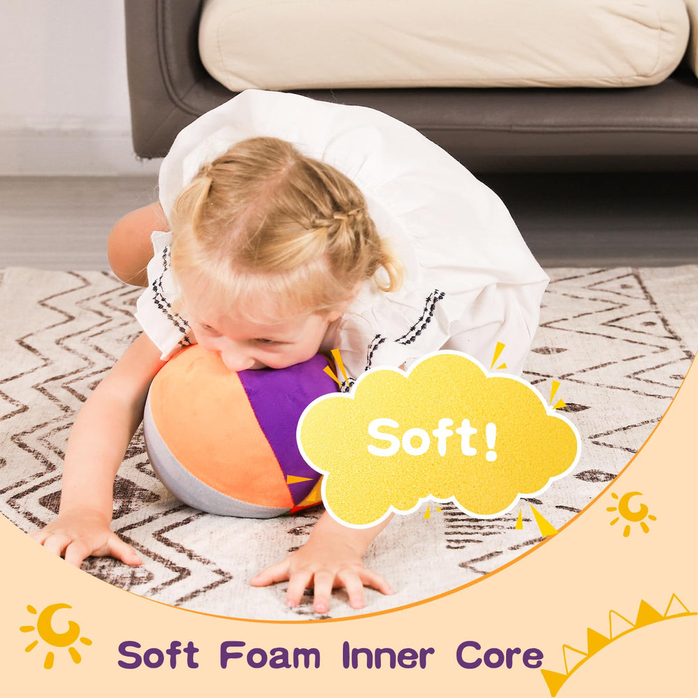 LINKBOY Lightweight bounce ball provides gentle performance for toddlers.