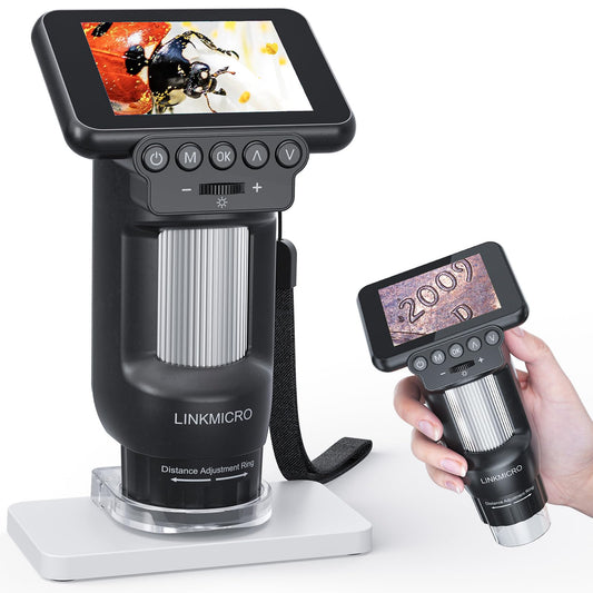 LINKMICRO LM013 LCD screen enables real-time viewing for exploration.
