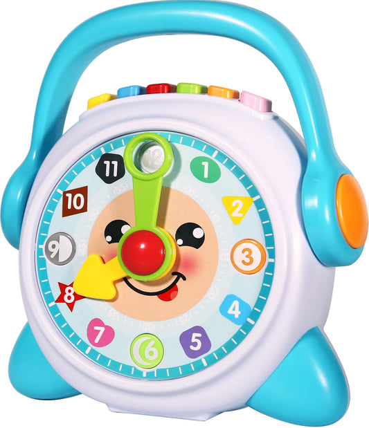 Linksandt Learning Clock time-teaching visuals guide kids to tell time.