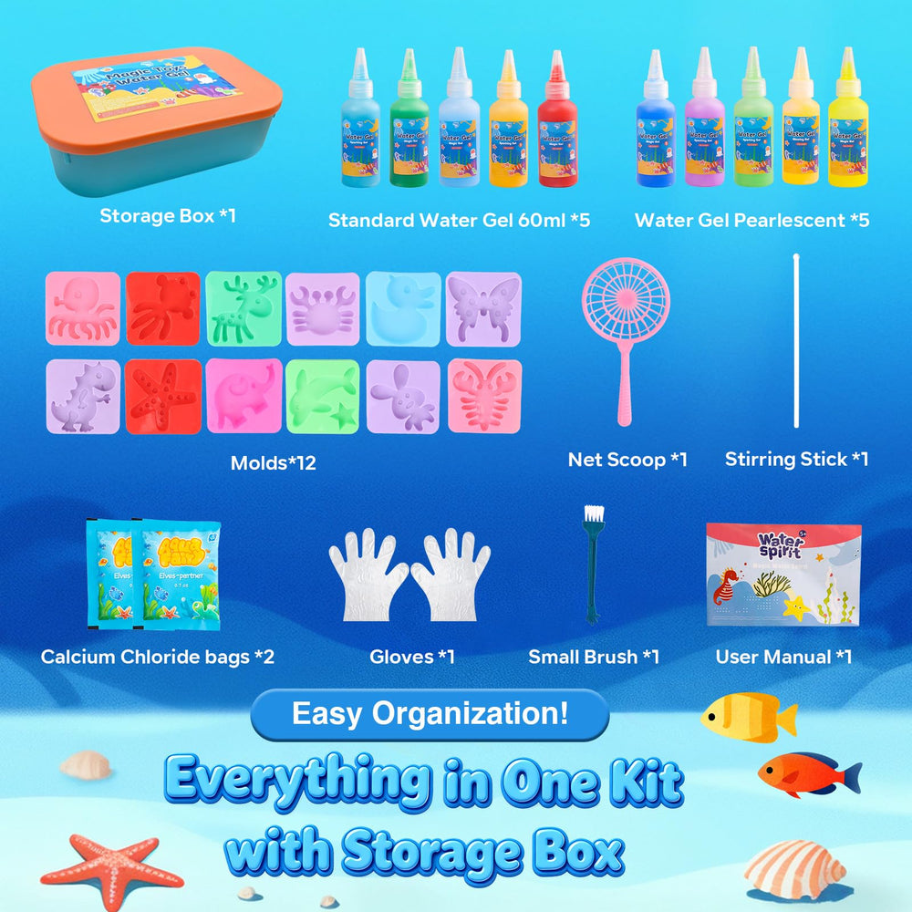Linzuza kit color palette and fairy molds spark imaginative play