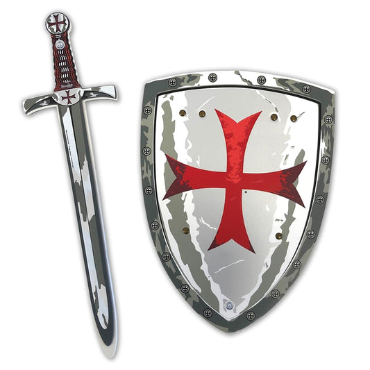 Liontouch Maltese Crusader foam sword for safe, imaginative swordplay