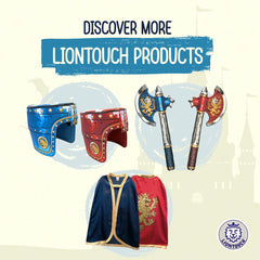 Liontouch Noble Knight catalog image introducing the universe for at-home play.