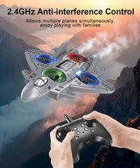 Liorbrix foam RC plane with beginner-friendly controls for easy takeoff and landing.