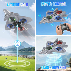 Liorbrix RC plane takeoff and landing made easy with one-button control.