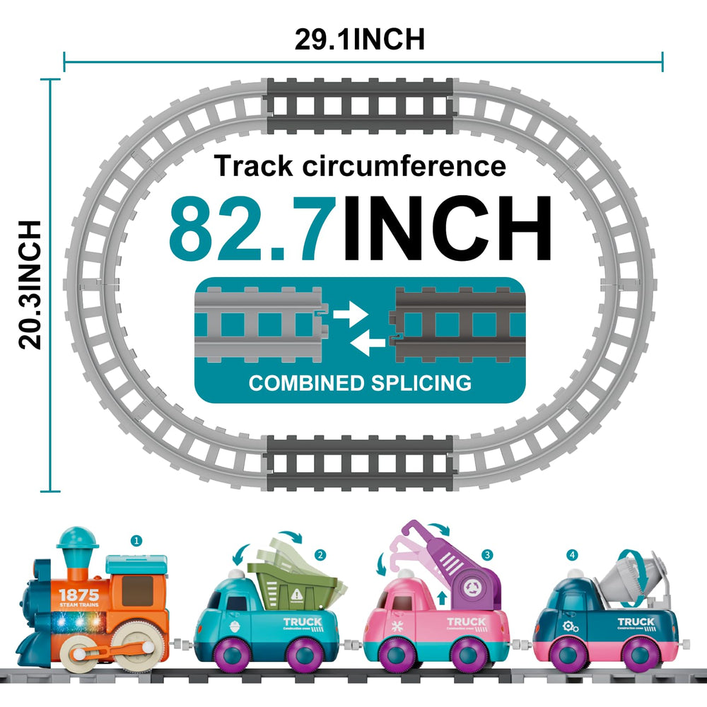 Lipneaed curved track highlights smooth bends for stable, beginner-friendly building