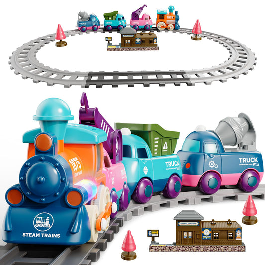 Lipneaed locomotive shines for engaging toddler play with vivid visuals and interactive movement