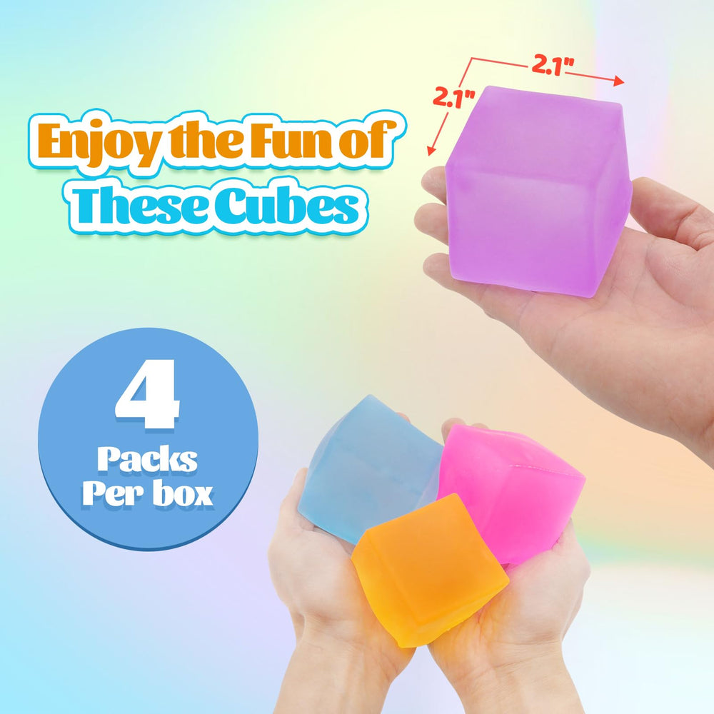 Liqilamii stress cube blue—cool-touch fidget for steady focus.