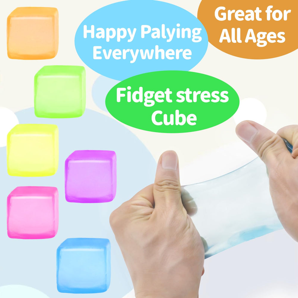 Liqilamii sensory toy ice cubes: travel-friendly anxiety relief on the go.