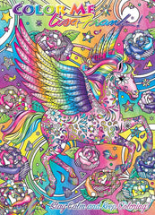 Lisa Frank rainbow animals designs brighten coloring sessions