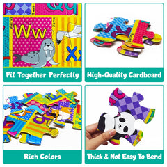 LithoConcepts floor puzzle made of durable cardboard for long-lasting play