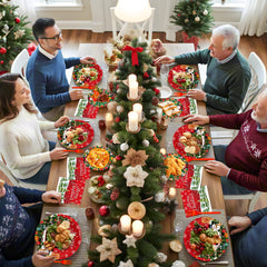 Litmitfu disposable, food-grade tableware offers safe, quick cleanup.