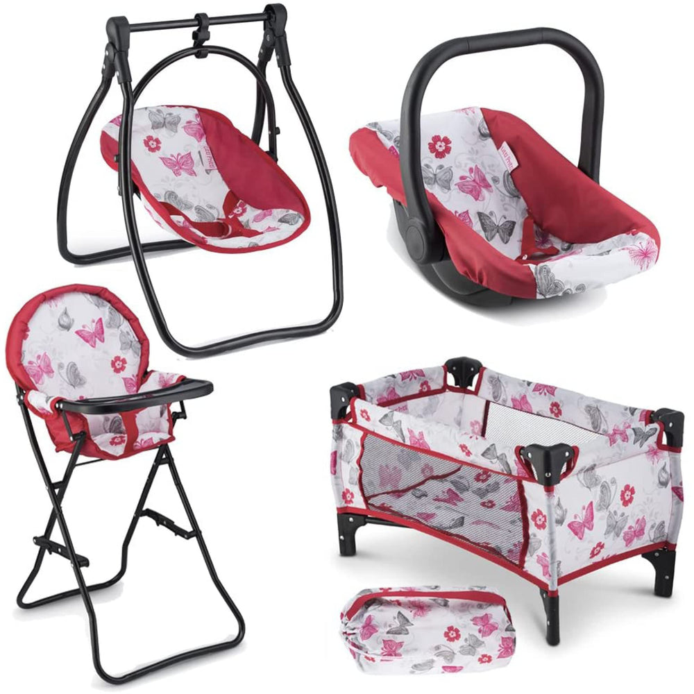 Litti Pritti 18-inch doll crib for cozy, imaginative play.