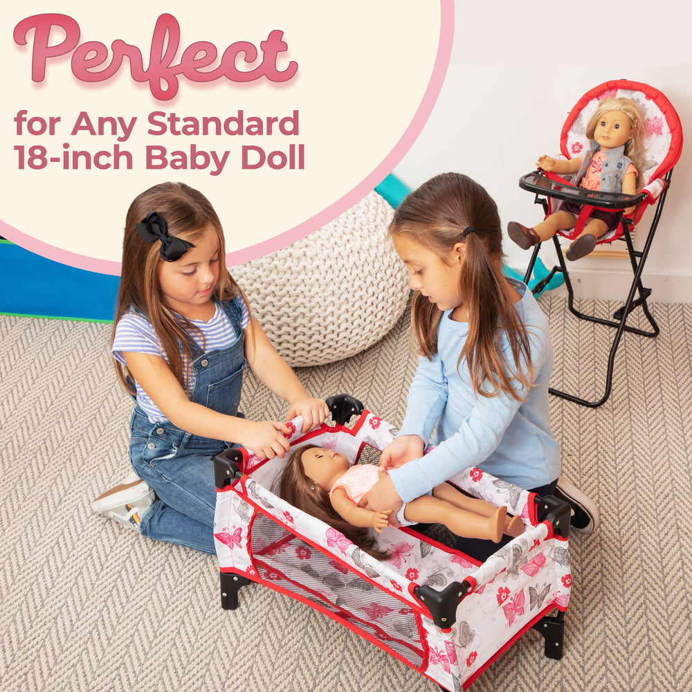 Litti Pritti doll nursery swing for gentle rocking moments.