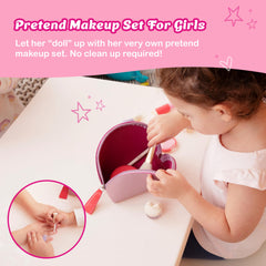 Litti Pritti blush tool for gentle color expression during play.