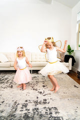 Little Adventures Shimmer Wings organza sparkle adds magical shimmer.