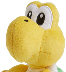 Little Buddy Koopa Troopa plush green shell close-up, kid-friendly design and detail.