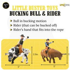 Little Buster Bucking Bulls gift-ready packaging makes a thoughtful gift.
