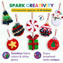 Little Jupiter DIY Gem Poke Art resin gems add sparkle to ornaments