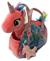 Little Jupiter plush unicorn toy, a cuddly companion for playtime and bedtime.