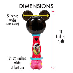 Little Kids Mickey Bubble Wand hands-on play invites independent bubble making.