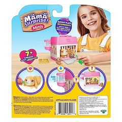 Little Live Pets Mama Surprise Bunny House door opening to reveal babies