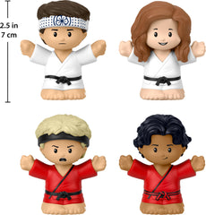 Little People Collector Cobra Kai display box art highlighting All Valley details