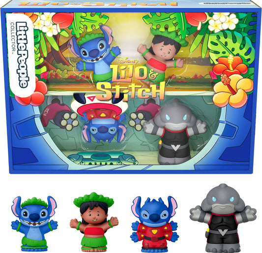 Little People COLLECTOR Disney Lilo & Stitch set packaging ready for display.