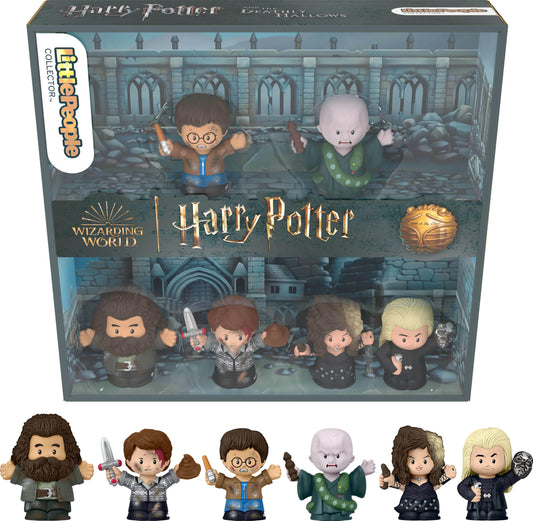 Little People Collector Harry Potter battle-worn figure for display and nostalgia