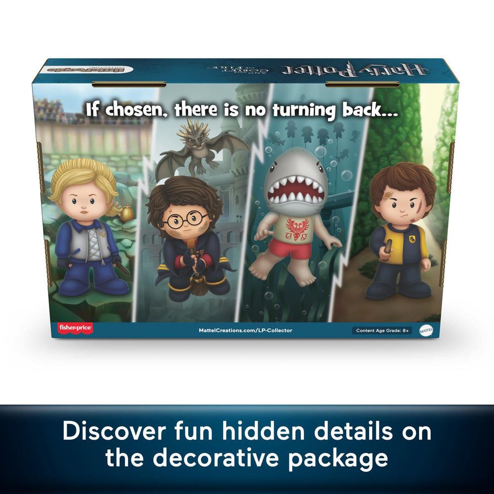 Little People Collector display box window packaging for interactive viewing.