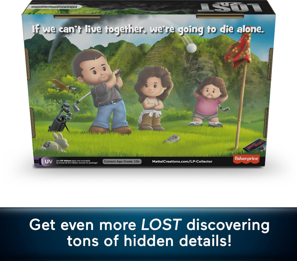 Little People Collector LOST Hugo Reyes figure great for display cases and fan rooms