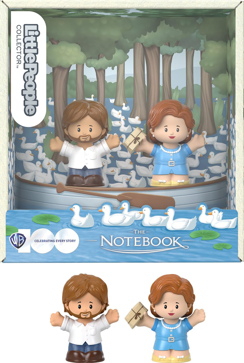 Little People COLLECTOR Allie figure with love letters for display and nostalgia