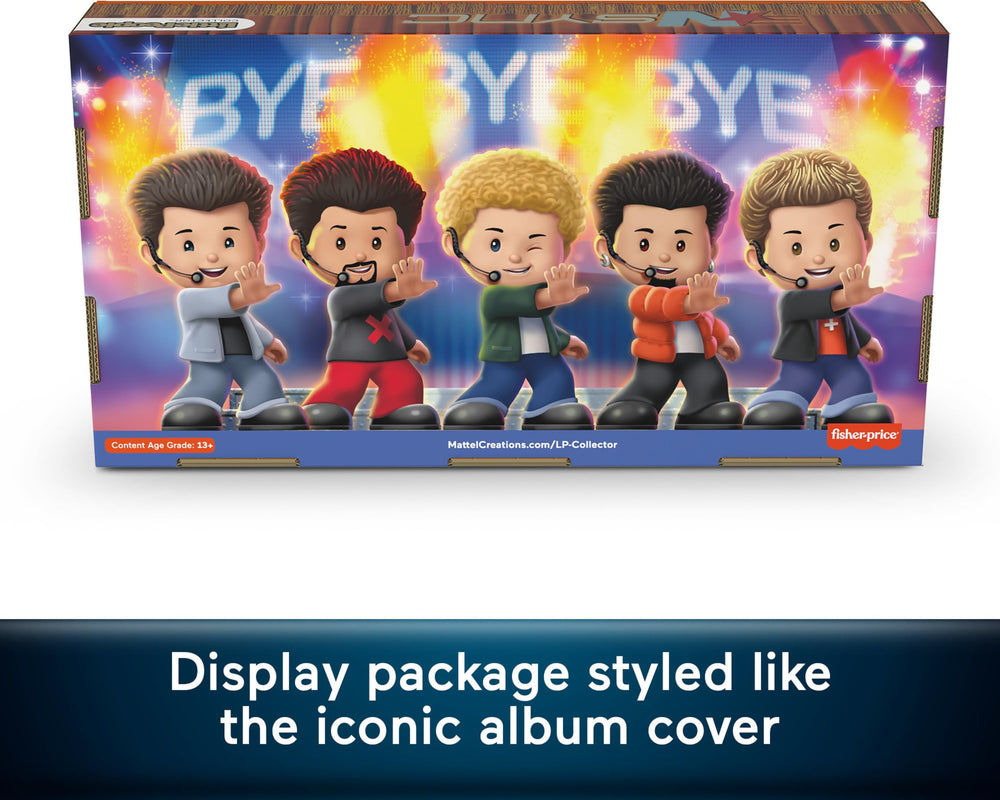 Little People COLLECTOR NSYNC Justin Timberlake figure for display and nostalgia.
