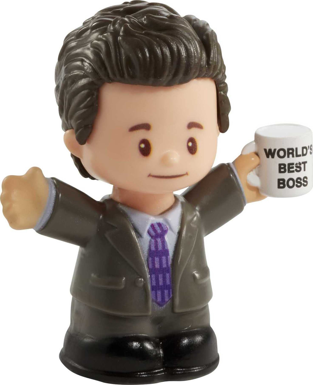 Little People COLLECTOR Jim Halpert figure perfect for display and conversation starter.