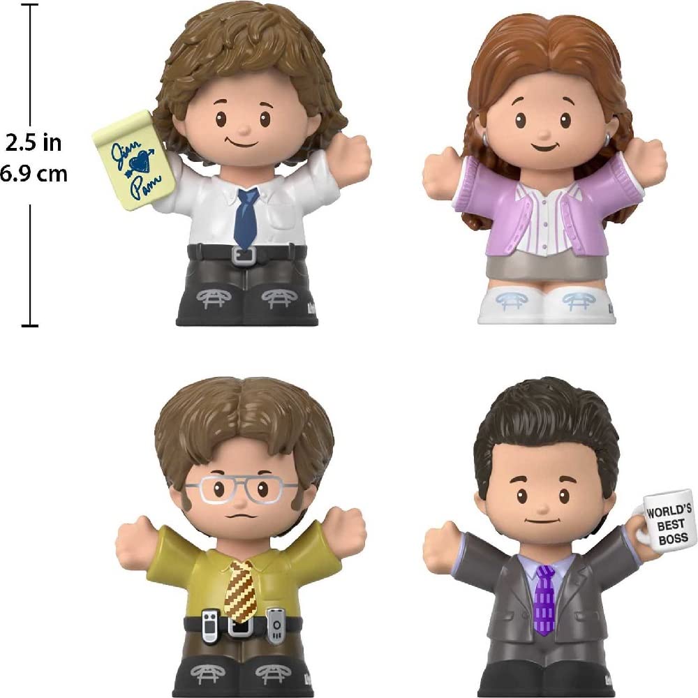 Little People COLLECTOR Office Special Edition display pack showcases four characters.