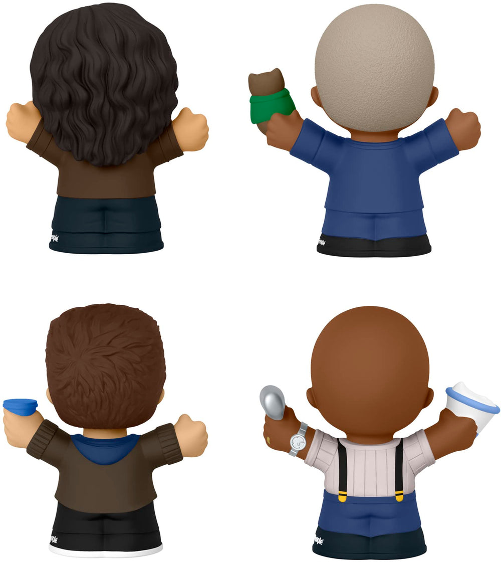 Little People Collector Terry Jeffords figure with yogurt prop for display.